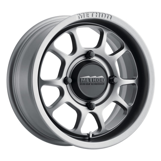 Method | MR409 15x7 4+3/+13mm Offset 4x136 106.25mm CB Steel Grey Wheel