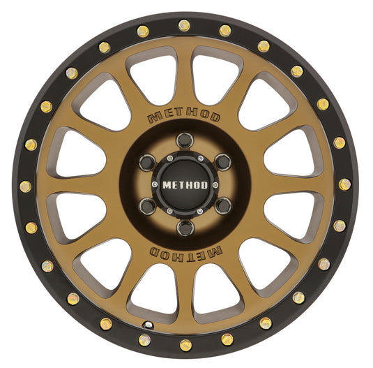 Method | MR305 NV 20x9 +18mm Offset 6x5.5 108mm CB Method | Bronze/Black Street Loc Wheel