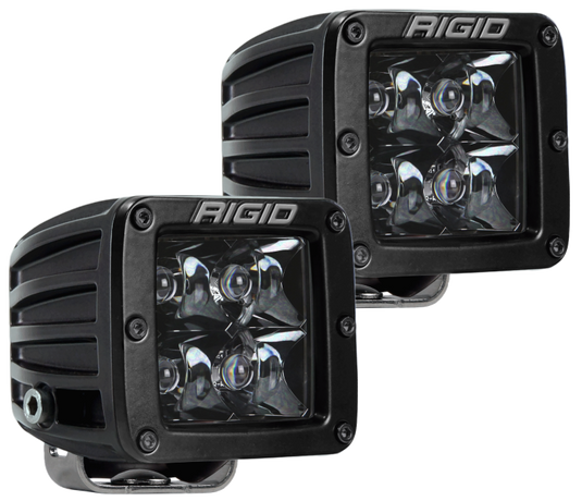 Rigid Industries | D-Series Midnight Edition - Spot - Set of 2