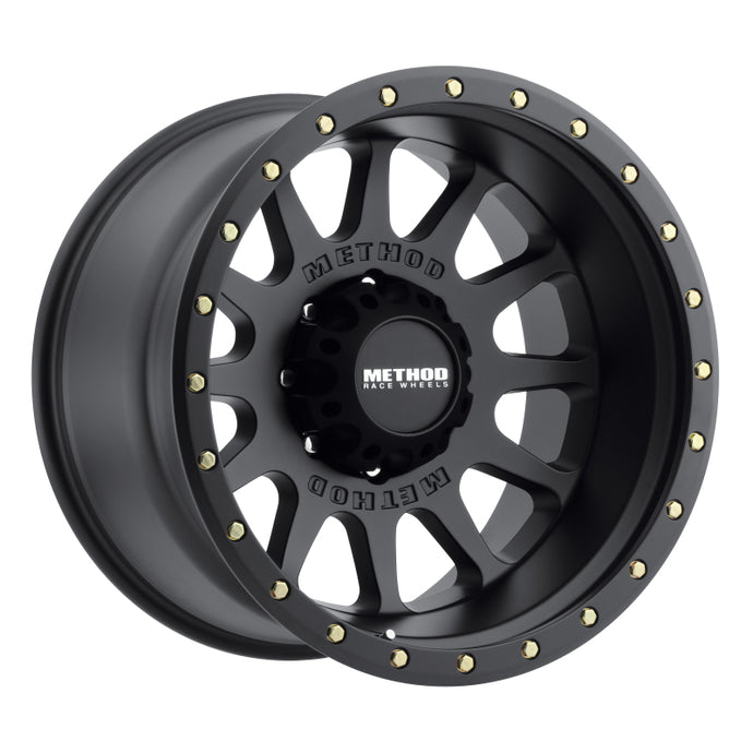 Method | MR605 NV 20x12 -52mm Offset 8x170 124.9mm CB Matte Black Wheel