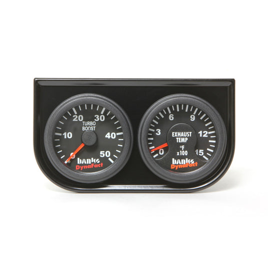 Banks Power | 1994-2003 Ford 7.3L Power Stroke DynaFact Pyrometer & Boost Gauge Assembly