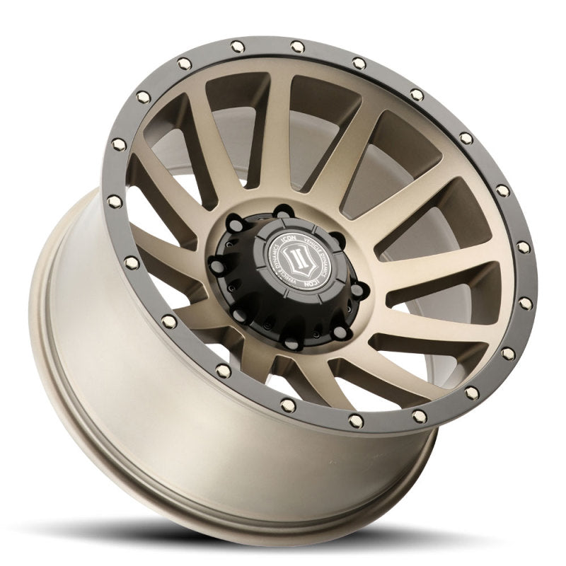 Load image into Gallery viewer, ICON Compression 20x10 8x6.5 -19mm Offset 4.75in BS 121.4mm Bore Bronze Wheel
