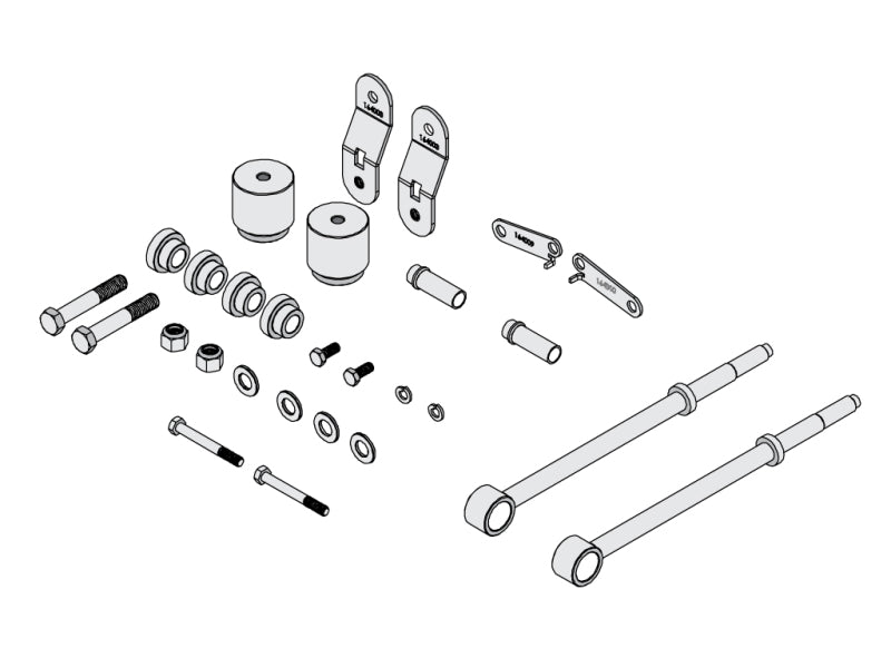 Load image into Gallery viewer, ICON 05-07 Ford F-250/F-350 Front 4.5in Box Kit
