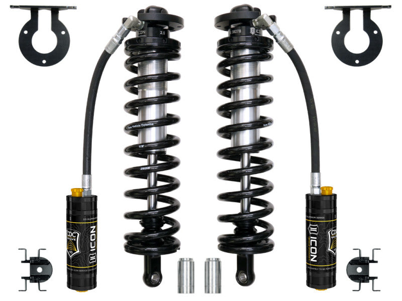 Load image into Gallery viewer, ICON 2005+ Ford F-250/F-350 Super Duty 4WD 4in 2.5 Series Shocks VS RR CDCV Bolt-In Conversion Kit
