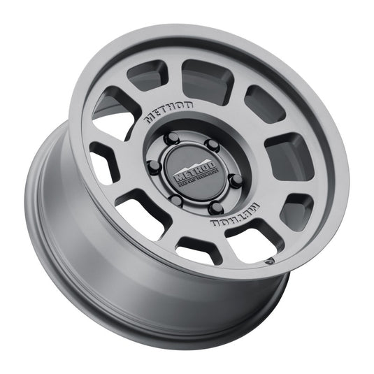 Method | MR705 17x8.5 +35mm Offset 6x5.5 106.25mm CB Titanium Wheel