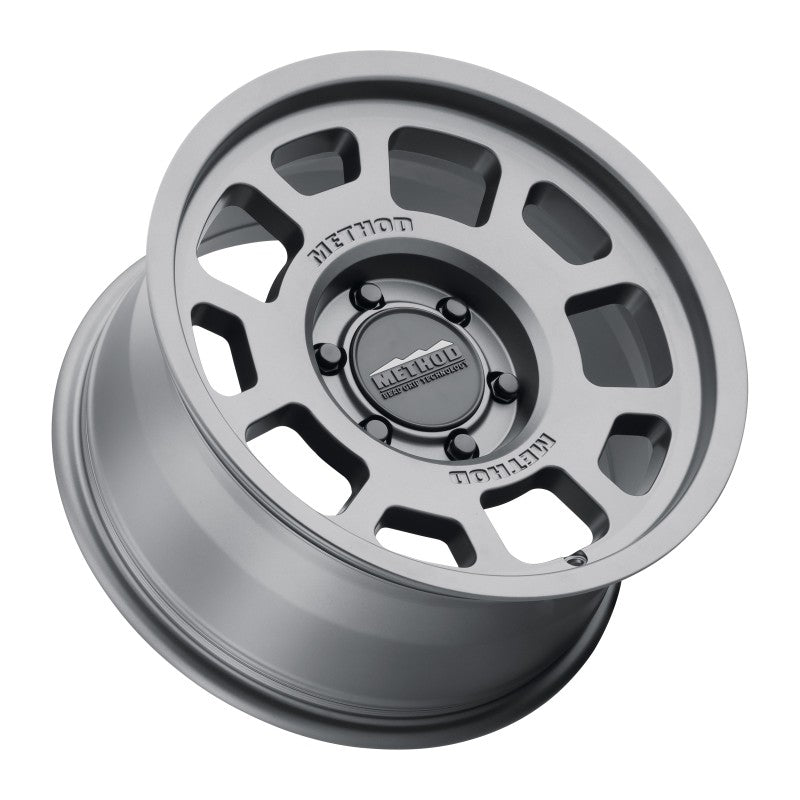 Load image into Gallery viewer, Method | MR705 17x8.5 +20mm Offset 6x120 67mm CB Titanium Wheel
