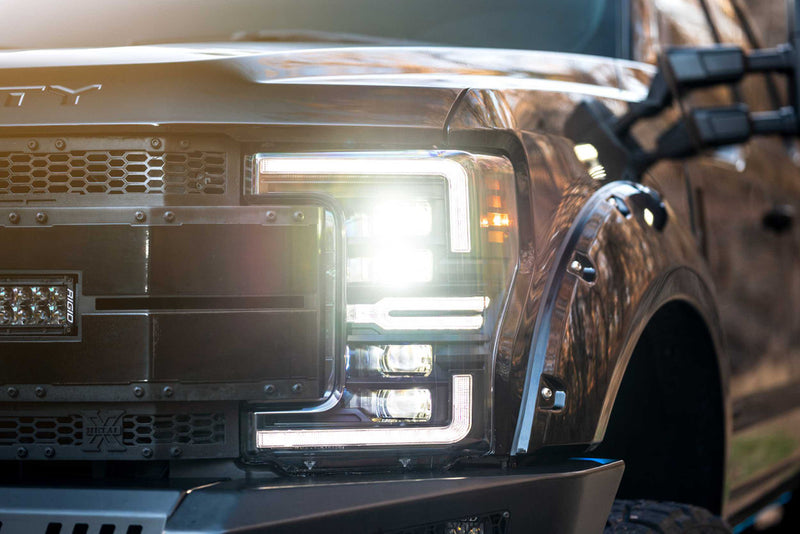 Load image into Gallery viewer, Morimoto | 2017-2019 Ford Super Duty XB LED Headlights (Gen 2) - White DRL
