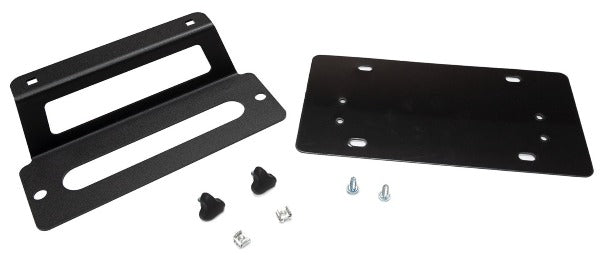 Load image into Gallery viewer, AEV Conversions | Hawse Fairlead License Plate Bracket For EX / RX Front Bumper
