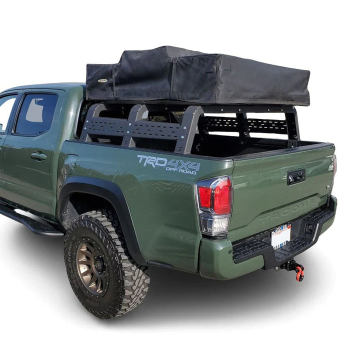 Chassis Unlimited | 12 Inch Universal Thorax Overland Bed Rack System 58 Inch 6 Foot OR Longer Bed Rack Length (Any Truck) - CUB970026