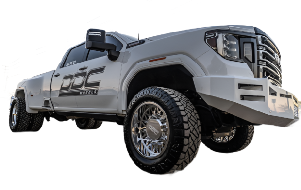 Load image into Gallery viewer, DDC Wheels | 22 Inch Forged 8 Lug Dually Wheel Packages
